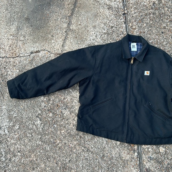 Made in USA carhartt Detroit jacket J 200 BLK - Picture 3 of 11